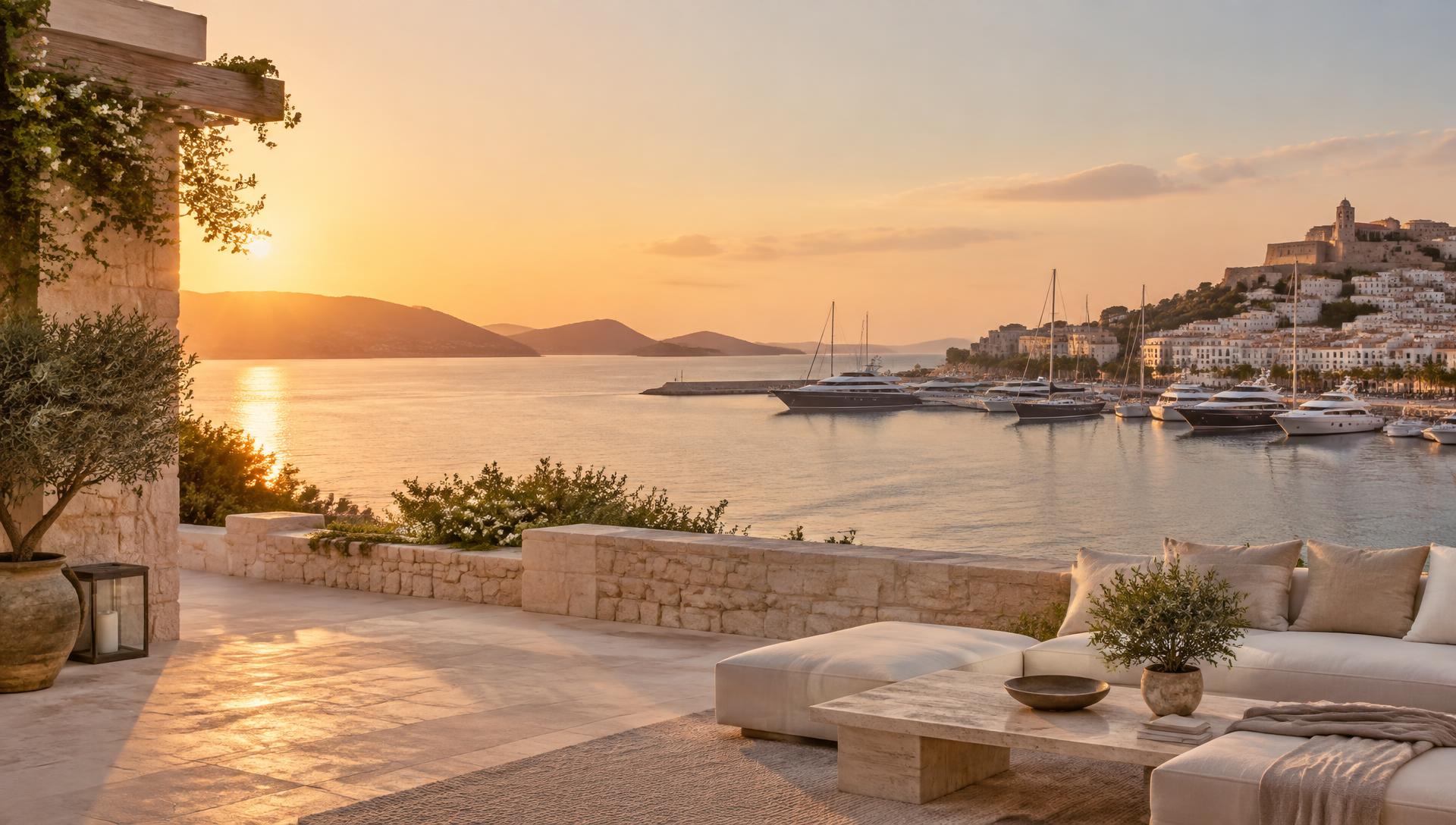 Mediterranean marina setting for independent Aptus Invest market research